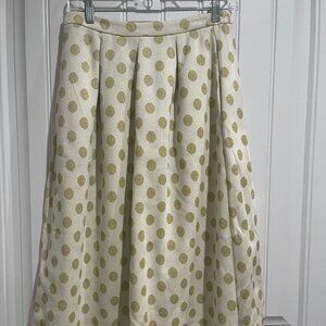 Boden Sparkle Spot Jaquard Skirt